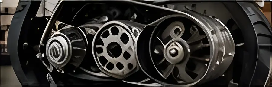 Kỹ thuật viên kiểm tra áp suất lốp và má phanh trong một lần bảo dưỡng định kỳ Vespa