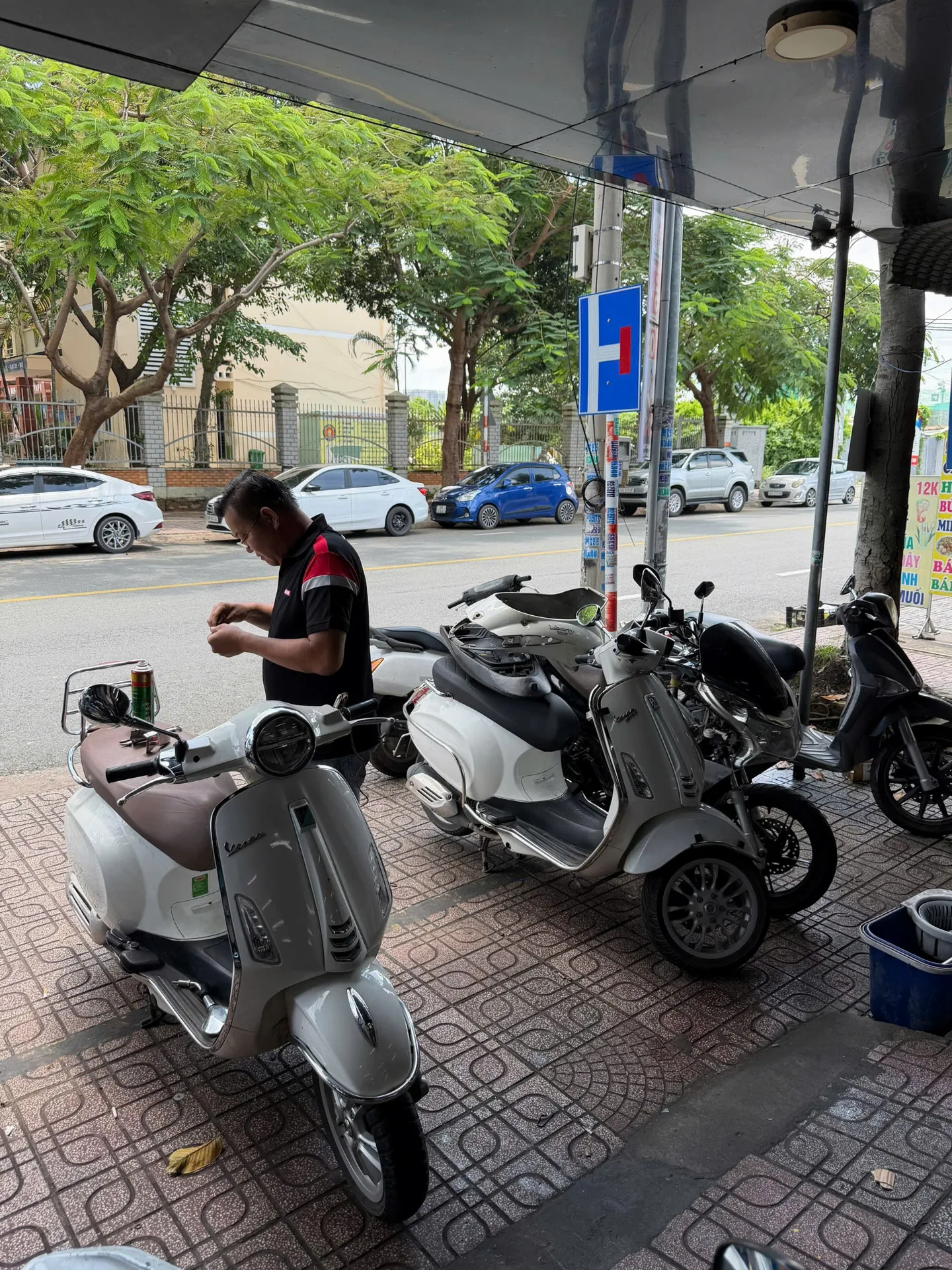Dấu hiệu Vespa cần được kiểm tra